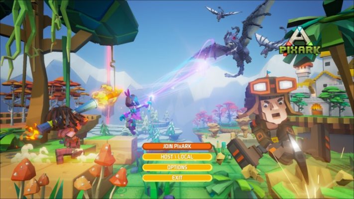 Pixark Arkの世界がブロックに Arkシリーズのスピンオフ作品が登場 モシナラ もしも ならを極めるサイト